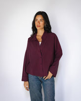 Daybreak burgundy chemise