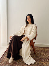 Embroidered palms cardigan