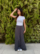 Midnight Polka Breeze Skirt
