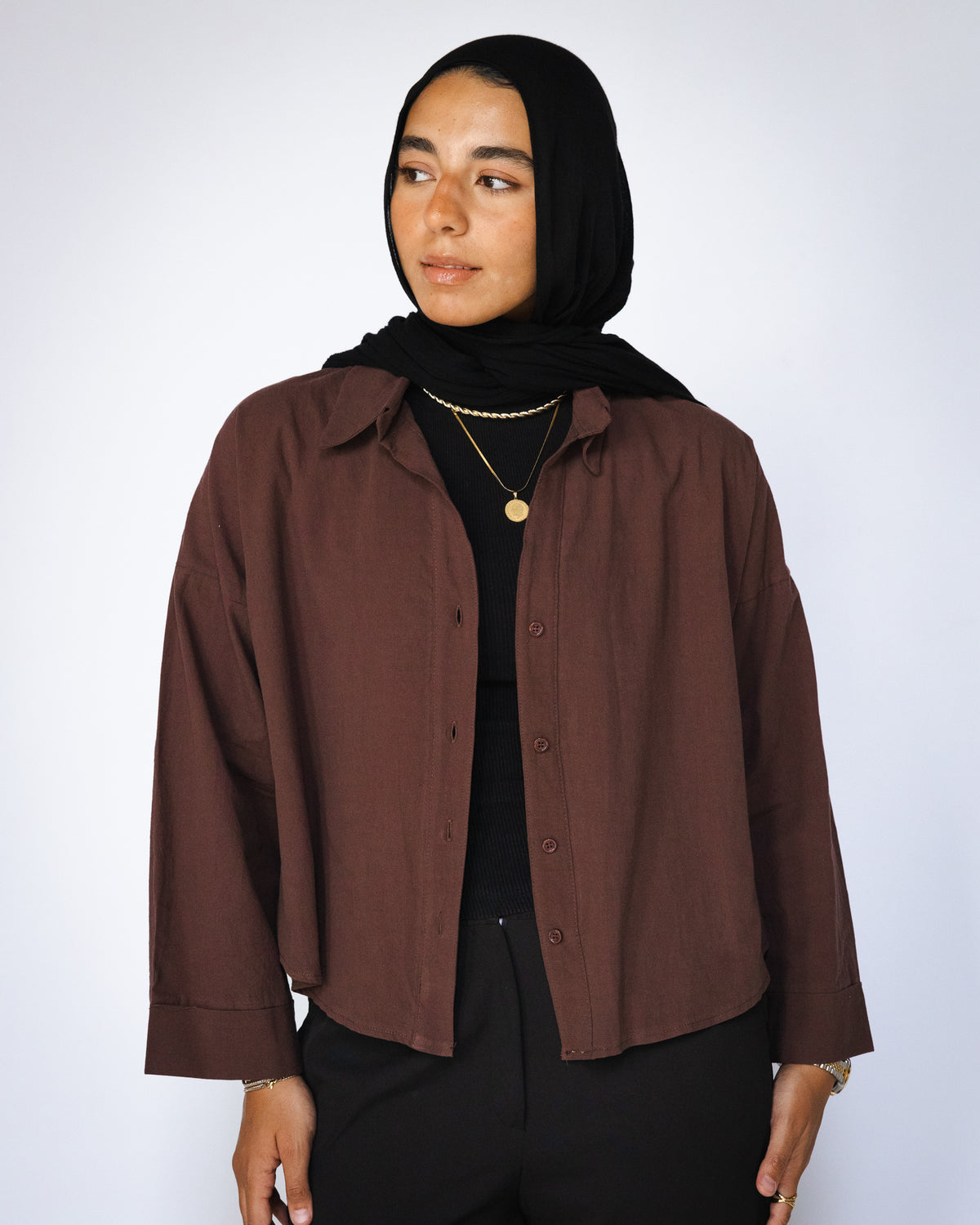 Daybreak Brown chemise