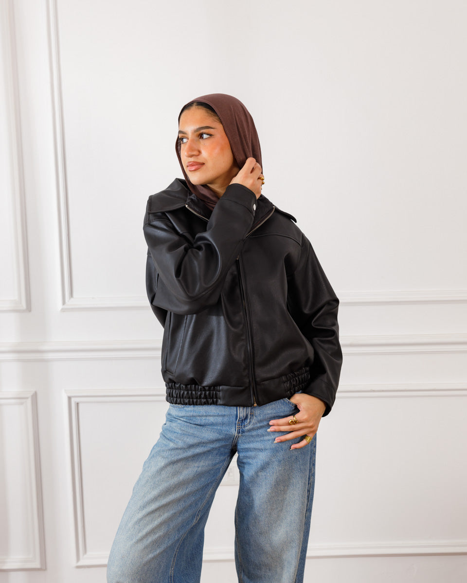 Urban Leather Black Jacket