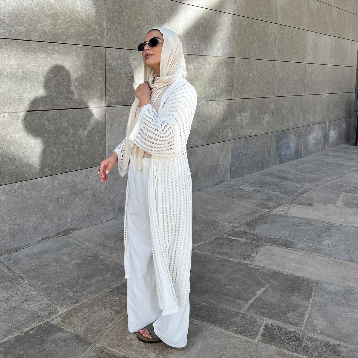 Crochet Cardigan White
