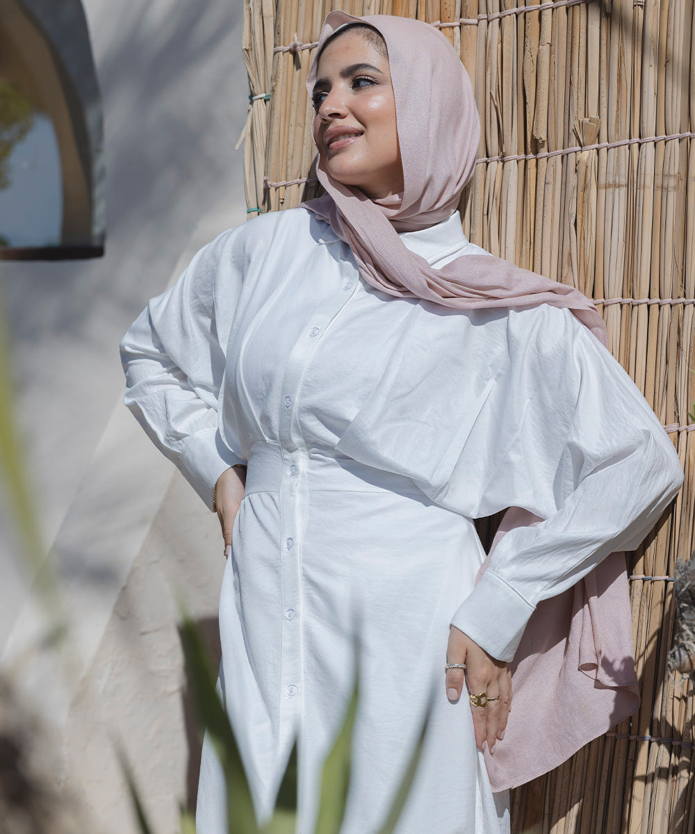 White Shirt Dress