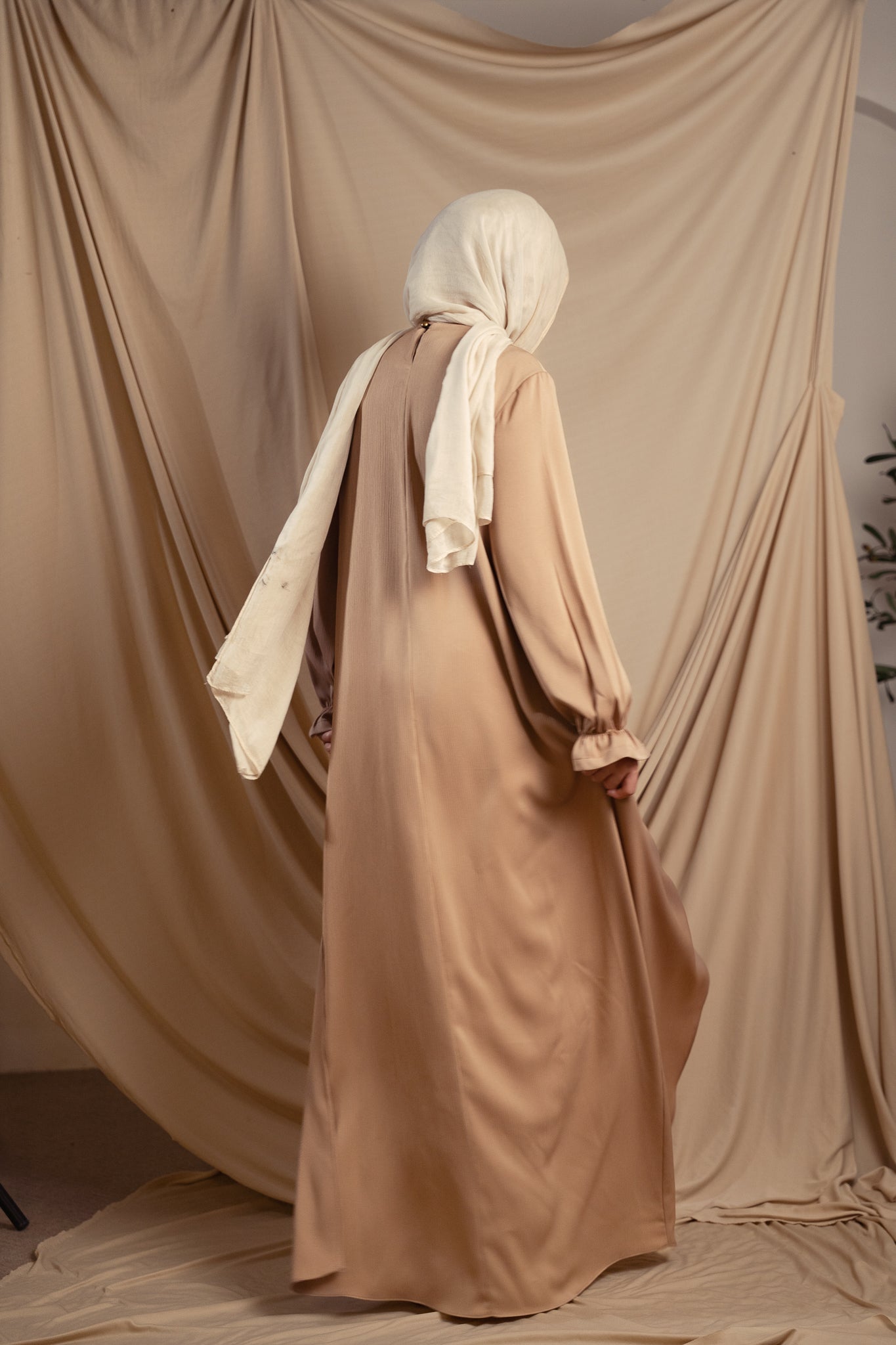 Beige Elaya Blouse