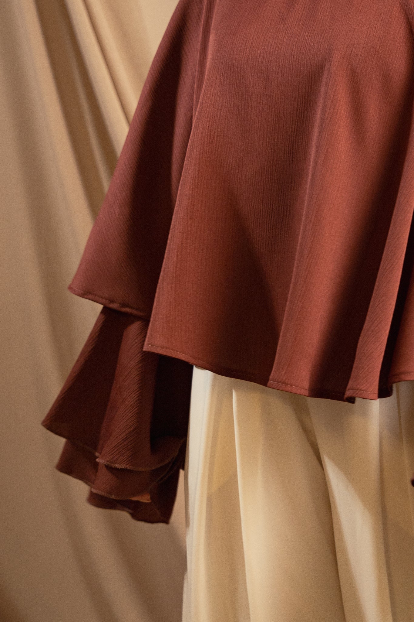 Brick Red Alora Cape
