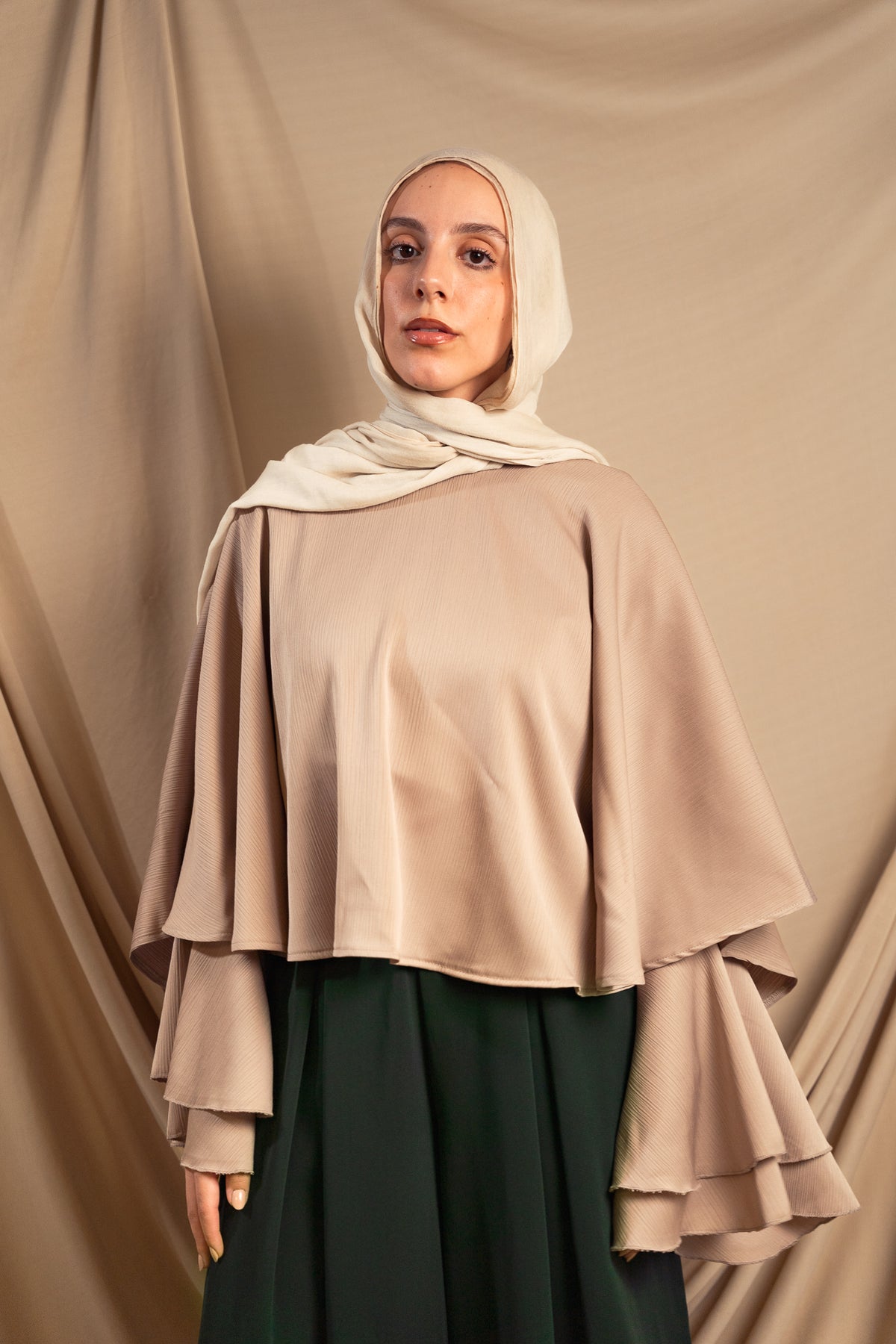 Beige Alora Cape