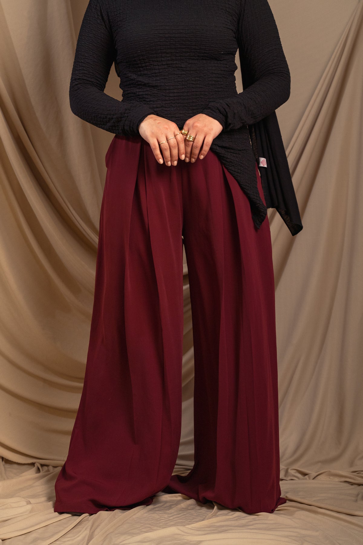 Burgandy Pants
