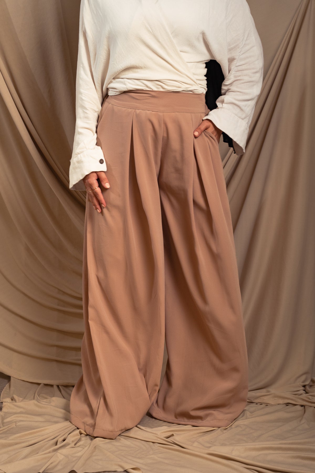 Beige Pants